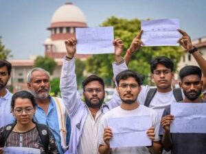 The Supreme Court will hear 13 FIRs related to the NEET protests today.