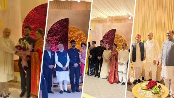 The wedding of Supriya Sule’s daughter, Revati. Leaders ranging from PM Modi to the Gandhis attended.