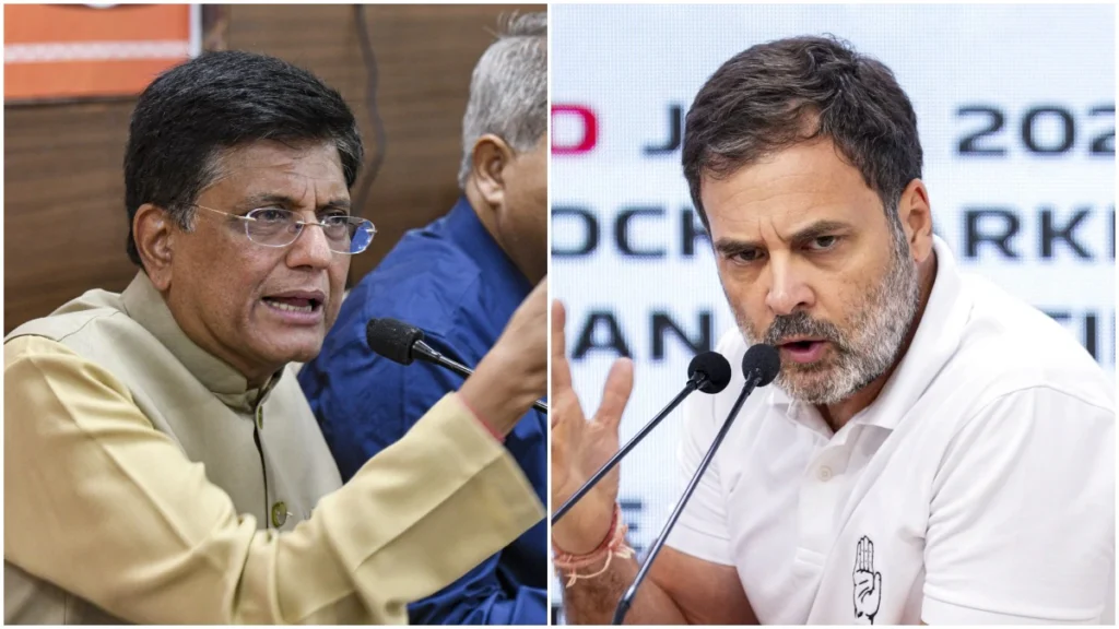 ‘PM Modi’s popularity among youth makes Rahul Gandhi uncomfortable’: Piyush Goyal