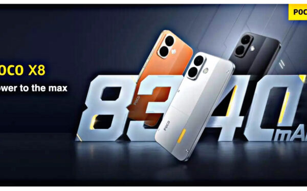 POCO X8 5G launched with big screen AMOLED display and 8340mAh battery