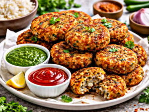 Don’t waste leftover chickpeas, make tasty kebabs from them, the recipe is very easy