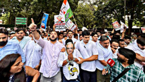 Congress opens front against Gyanesh Kumar, demands for his arrest rise, protests intensify across the country from Delhi-UP