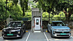 Good news for Delhiites, Hyundai has installed fast chargers for EV vehicles, free car charging.