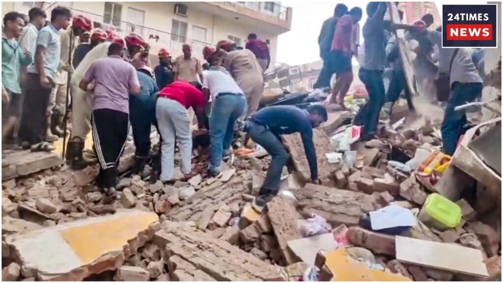 Death Toll Reaches 6 In 5-Storey Building Collapse In Delhi, Rescue Operation Underway