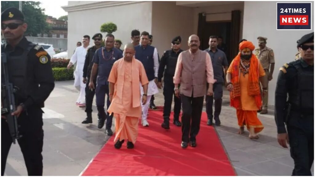CM Yogi Gives Special Advice To New Ram Temple CEO Jitendra Mishra