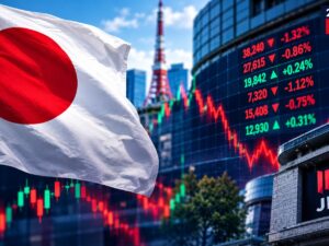 Japanese Stocks Struggle to Find Direction Amid Market Jitters