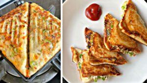 Make this semolina and curd fast sandwich, healthy and easy to cook