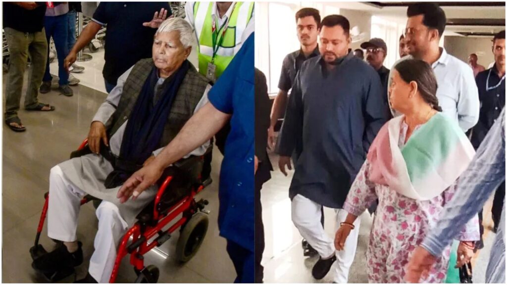 Lalu Yadav Suffers Setback In IRCTC Money Laundering Case, Charges Framed Against 9 Including Tejashwi
