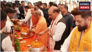 Rajnath Singh And CM Yogi Distributed Prasad On PM Modi’s Birthday, Event Held In Varanasi Too