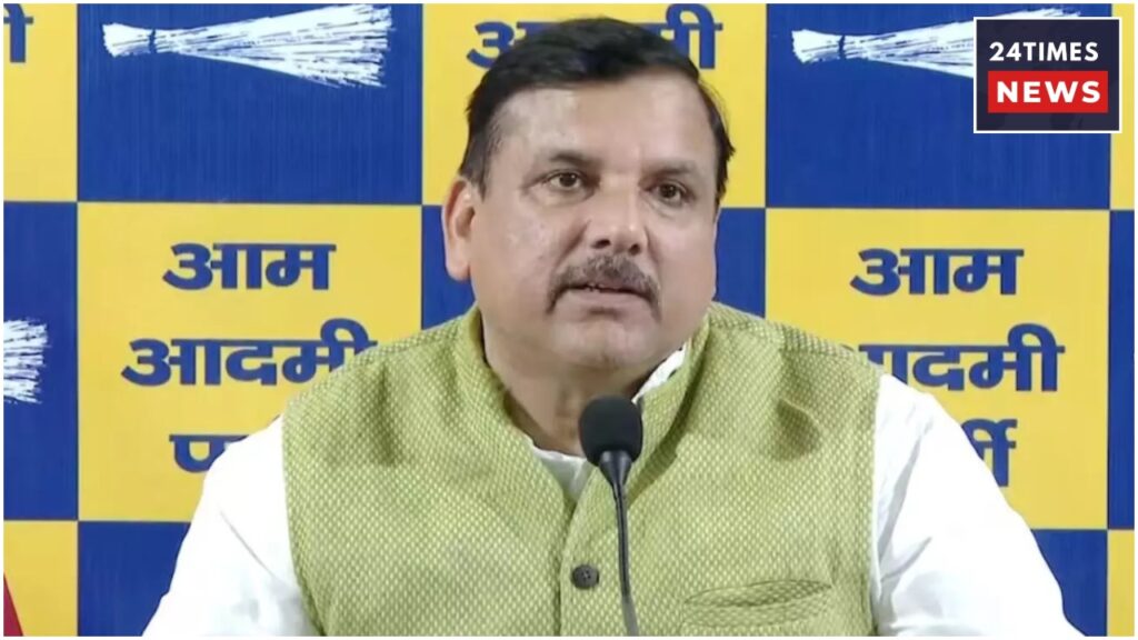 Sanjay Singh Sanjay Singh Lashes Out At Election Commission, Says Send Gyanesh Kumar To Jail