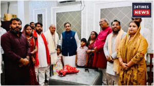 BJP Engaged In Pacifying Disgruntled Leaders, Aditi Singh Meets CM Yogi, Tawde Reaches Sanjay Nishad’s House