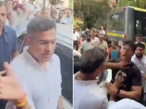 Delhi Minister Parvesh Verma Slap Video: Argument with youth during road inspection, AAP makes serious allegations