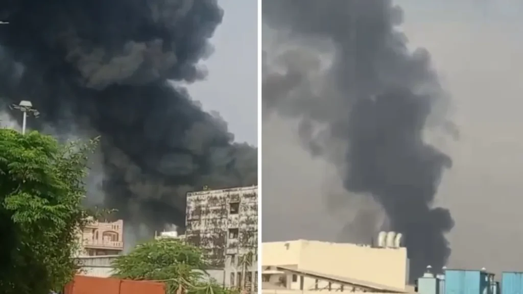 Fire breaks out at a timber warehouse in Delhi’s Dallupura; 16 fire tenders at the scene