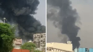 Fire breaks out at a timber warehouse in Delhi’s Dallupura; 16 fire tenders at the scene