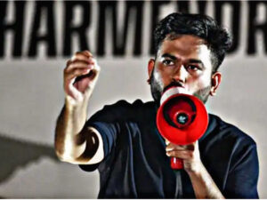 Abhijeet Deepak said after being denied permission for the protest on October 10th – the power is yours, but the streets are ours