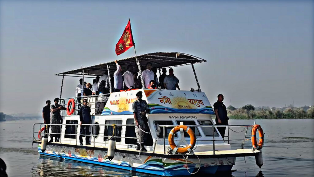 River safari to begin on Delhi’s Namo Yamuna, cruise experience for just ₹500!