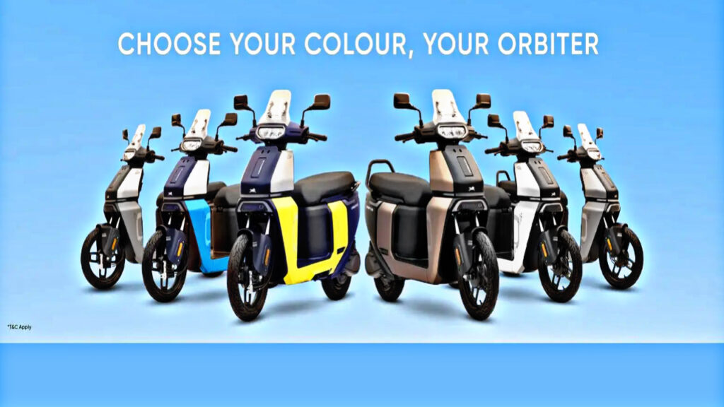 Buy the TVS Orbiter V2 electric scooter with a range of 158km!