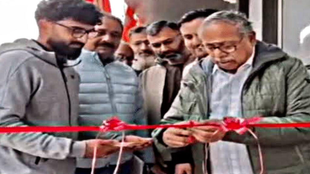 RSS’s first permanent office opens in Pulwama!