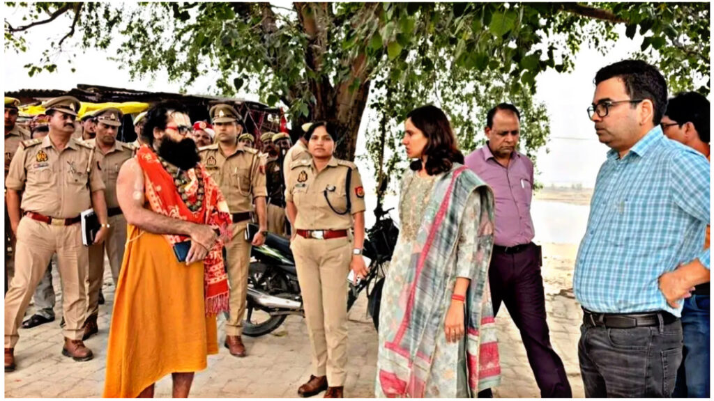 91120245 8CB9 4DDB A3D8 0D81A1650137 Preparations for Ramnagariya fair begin, inauguration will take place at Panchal Ghat in Fatehgarh, food courts will be set up!