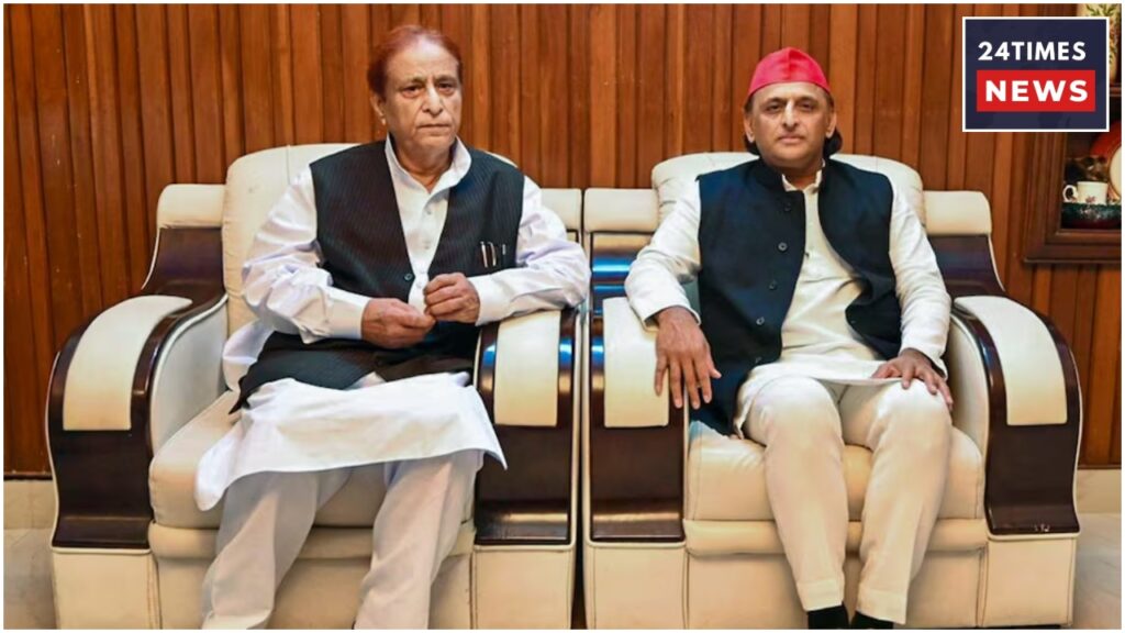 Akhilesh Yadav 6 Akhilesh Yadav Meets Azam Khan, AIMIM Raises Questions And Accuses Him Of Ignoring Muslims