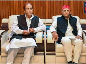 Akhilesh Yadav Meets Azam Khan, AIMIM Raises Questions And Accuses Him Of Ignoring Muslims