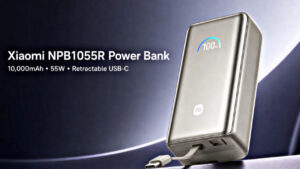 Xiaomi launches 10,000 mAh power bank with 55W fast charging support!