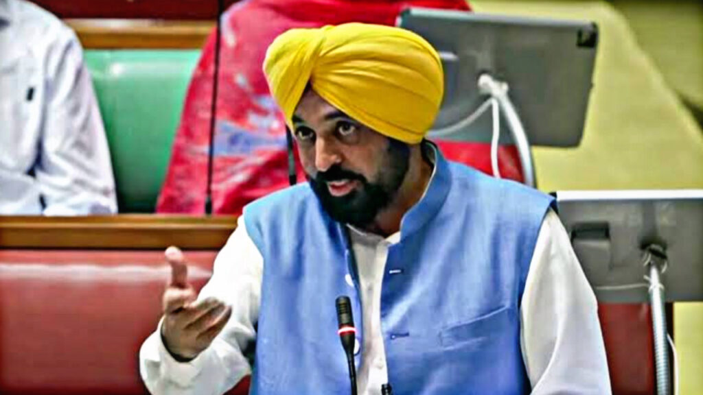CM Bhagwant Mann demands cancellation of SIR, resolution passed in Punjab Assembly!
