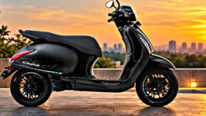 Bajaj Chetak C3501 electric scooter will deliver a range of up to 153km on a full charge with a top speed of up to 80km/h!