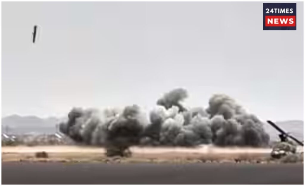 Houthis fire missiles 1