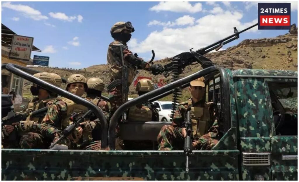 Houthis fire missiles 2