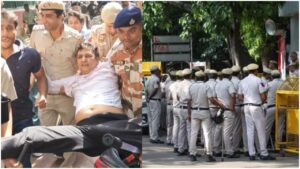 Protest Against Election Commission Continues At Jantar Mantar, 500 People Including Saurabh Bharadwaj Detained