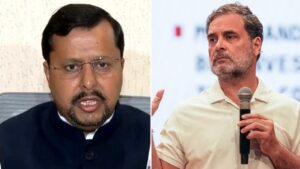 Rahul Gandhi Hits Back At Nitin Naveen’s Statement, Says Gyanesh And The Government Will Go, and We Will Come
