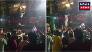 Panic After Fire Breaks Out At A Restaurant In Delhi, People Jump from Building