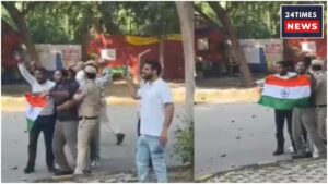 CJP’s Protest At Jantar Mantar, Ashutosh Rank And Saurav Das Detained