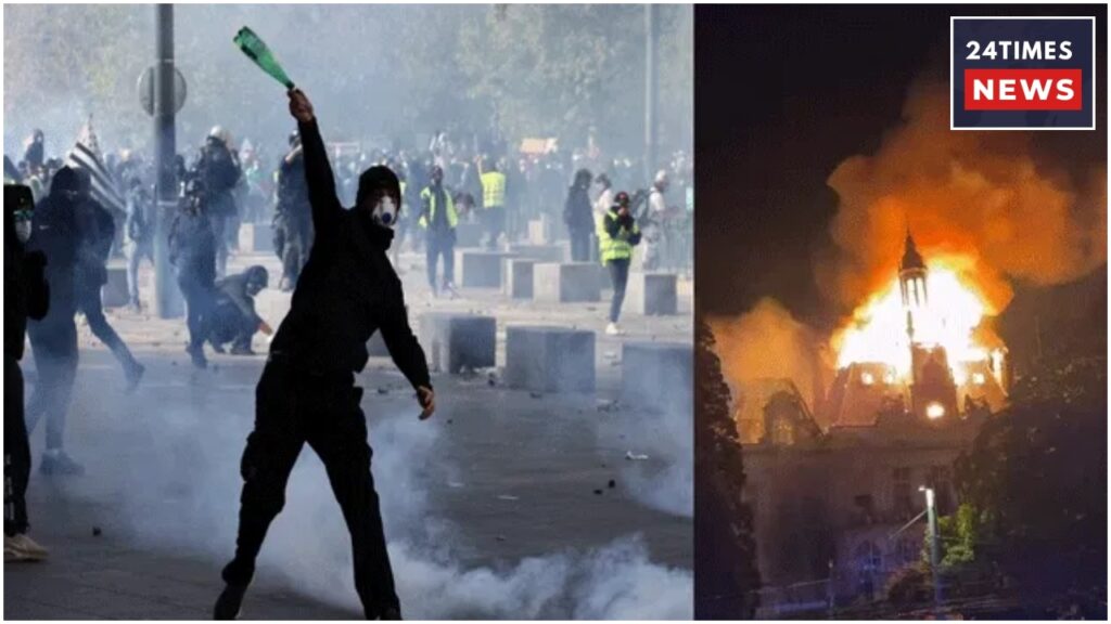 Situation Worsens In France, Protesters Set Fire To 143-Year-Old Town Hall