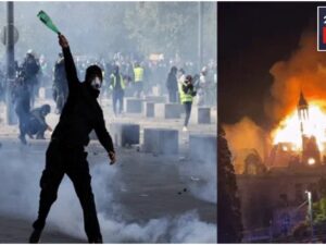 Situation Worsens In France, Protesters Set Fire To 143-Year-Old Town Hall
